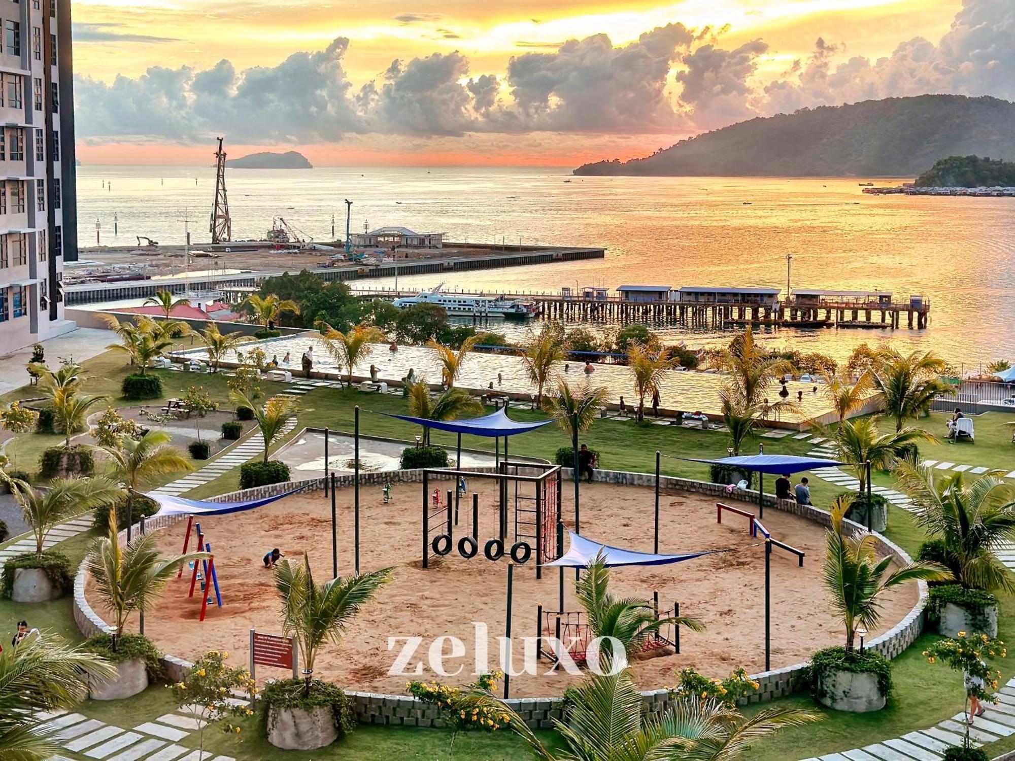 #5 Jesselton Quay City Pads Seaview By Zeluxo 코타키나발루 외부 사진