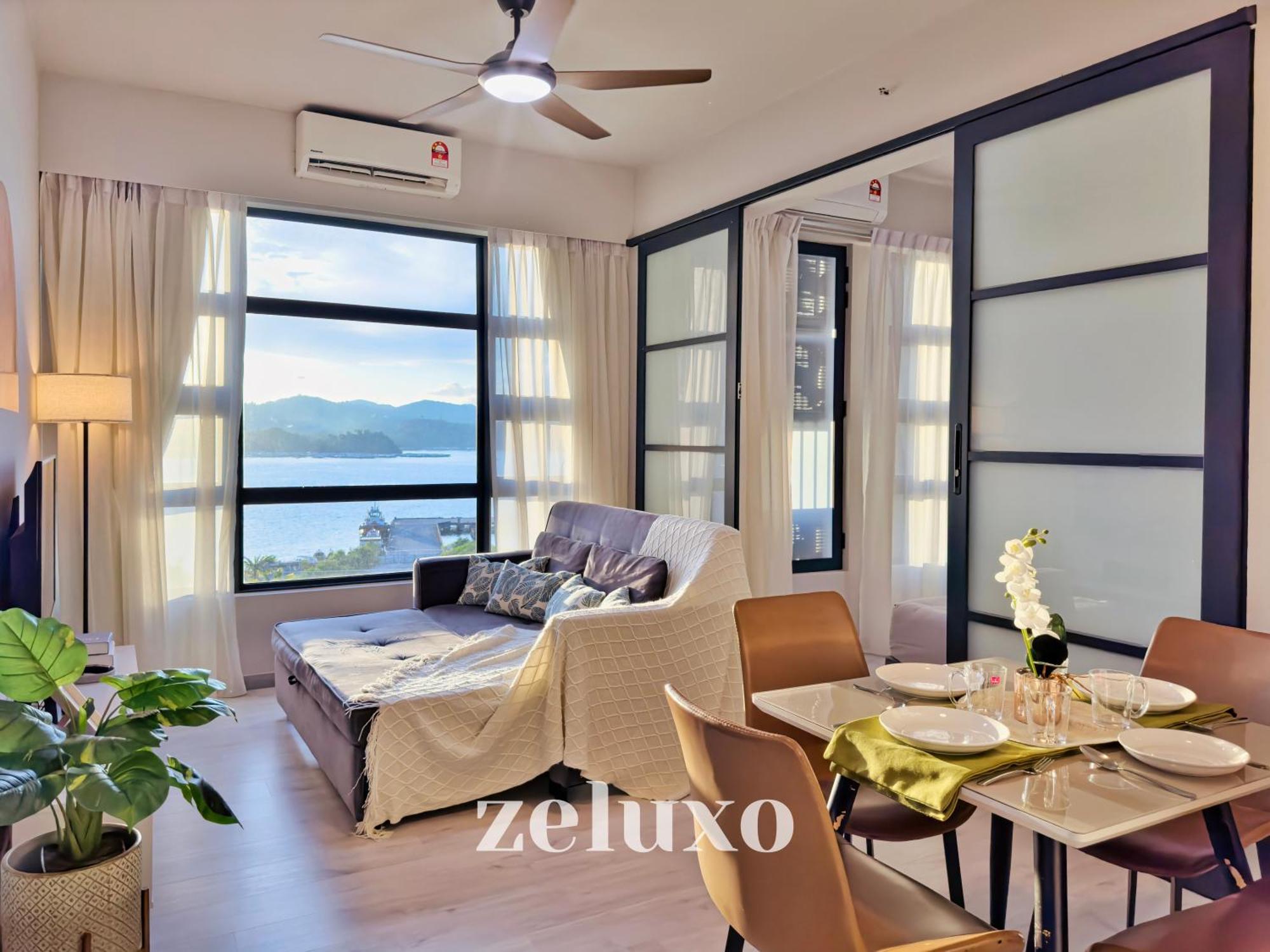#5 Jesselton Quay City Pads Seaview By Zeluxo 코타키나발루 외부 사진